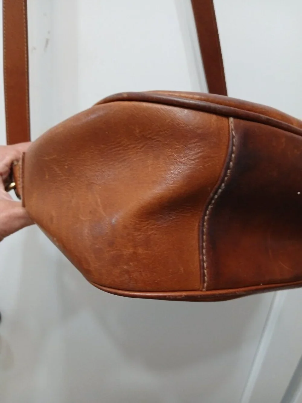 G.H.Bass & Co. Leather Satchel🤎